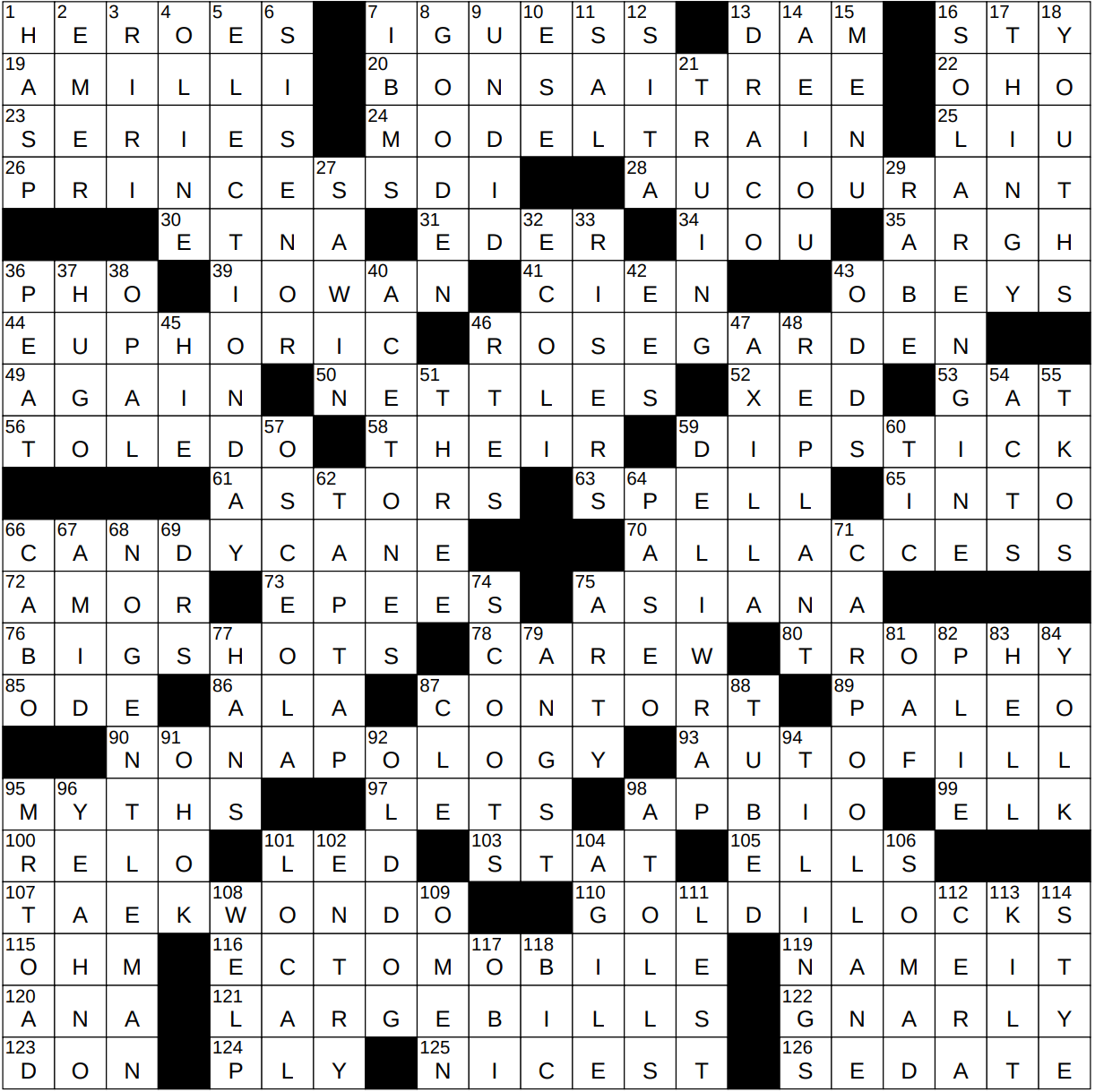 0108 23 NY Times Crossword 8 Jan 23 Sunday NYXCrossword