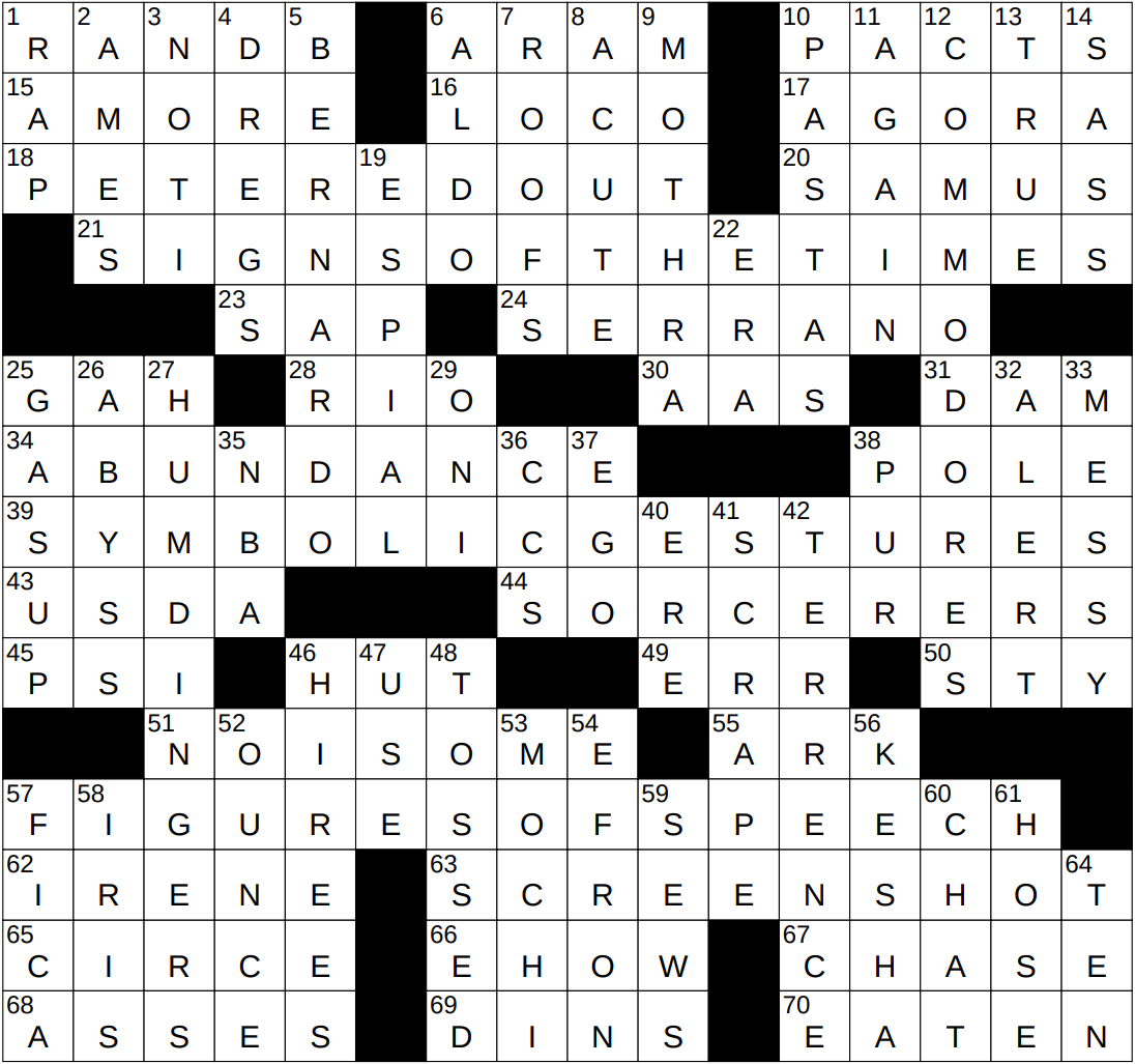 0218 26 NY Times Crossword 18 Feb 26 Wednesday NYXCrossword