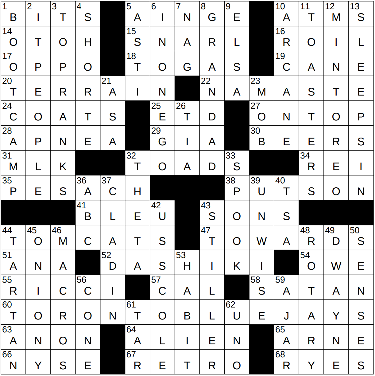 0223 23 NY Times Crossword 23 Feb 23 Thursday NYXCrossword