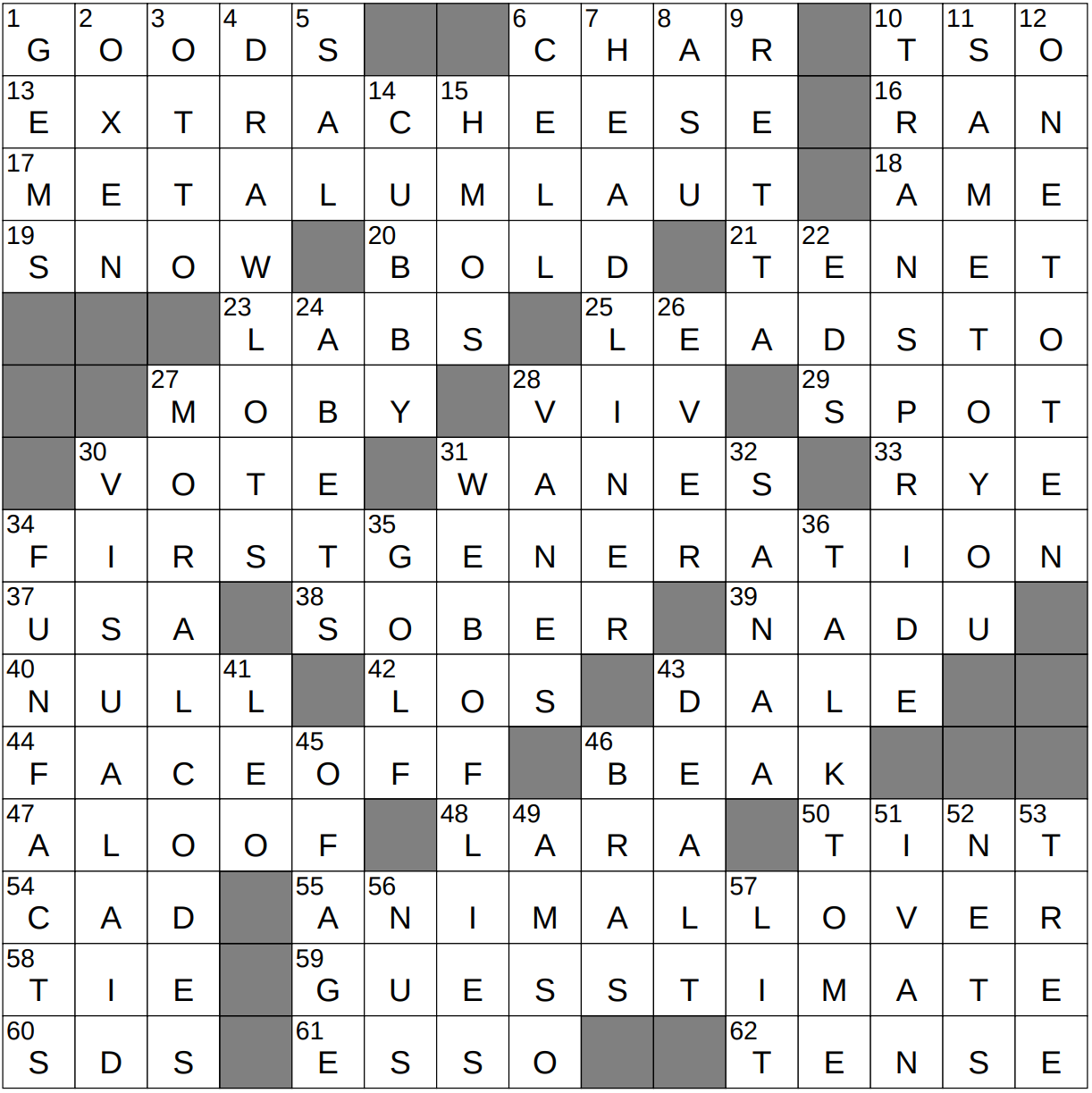 0322 24 NY Times Crossword 22 Mar 24 Friday NYXCrossword