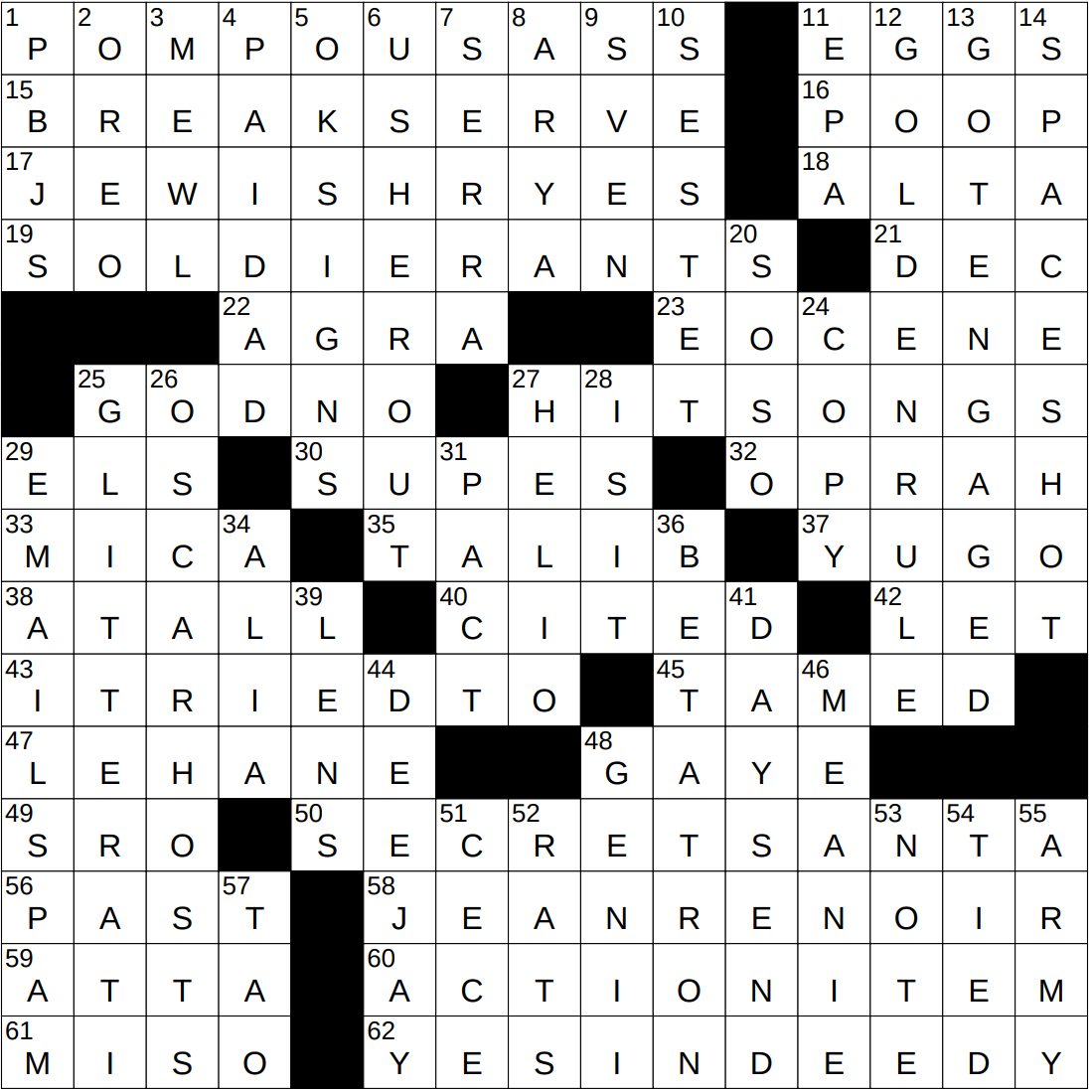 0404 26 NY Times Crossword 4 Apr 26 Saturday NYXCrossword