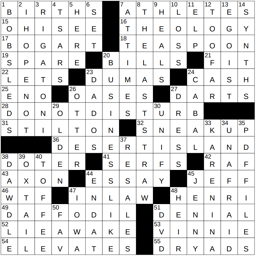 0424 26 NY Times Crossword 24 Apr 26 Friday NYXCrossword
