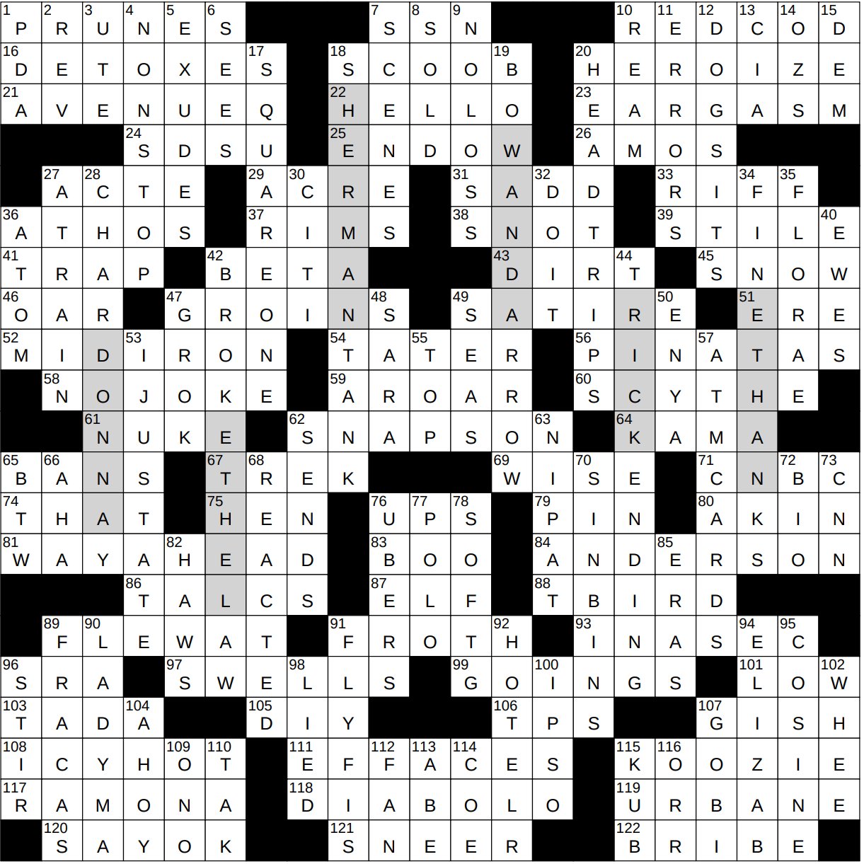 0430 23 NY Times Crossword 30 Apr 23 Sunday NYXCrossword