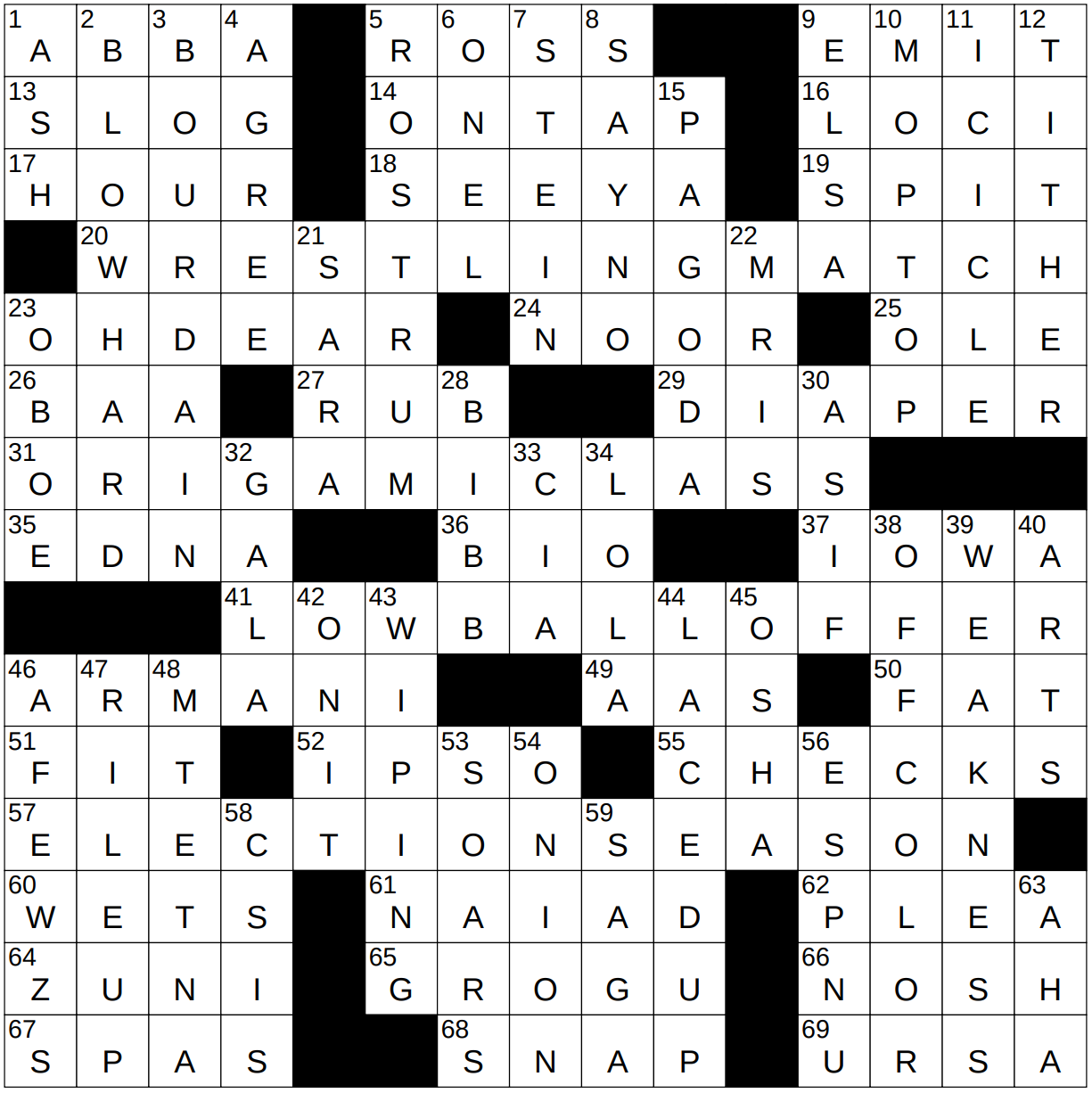 0526 22 NY Times Crossword 26 May 22 Thursday NYXCrossword