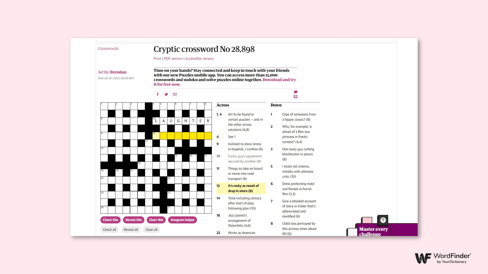 10 Free Daily Crosswords You ll Love To Play Online