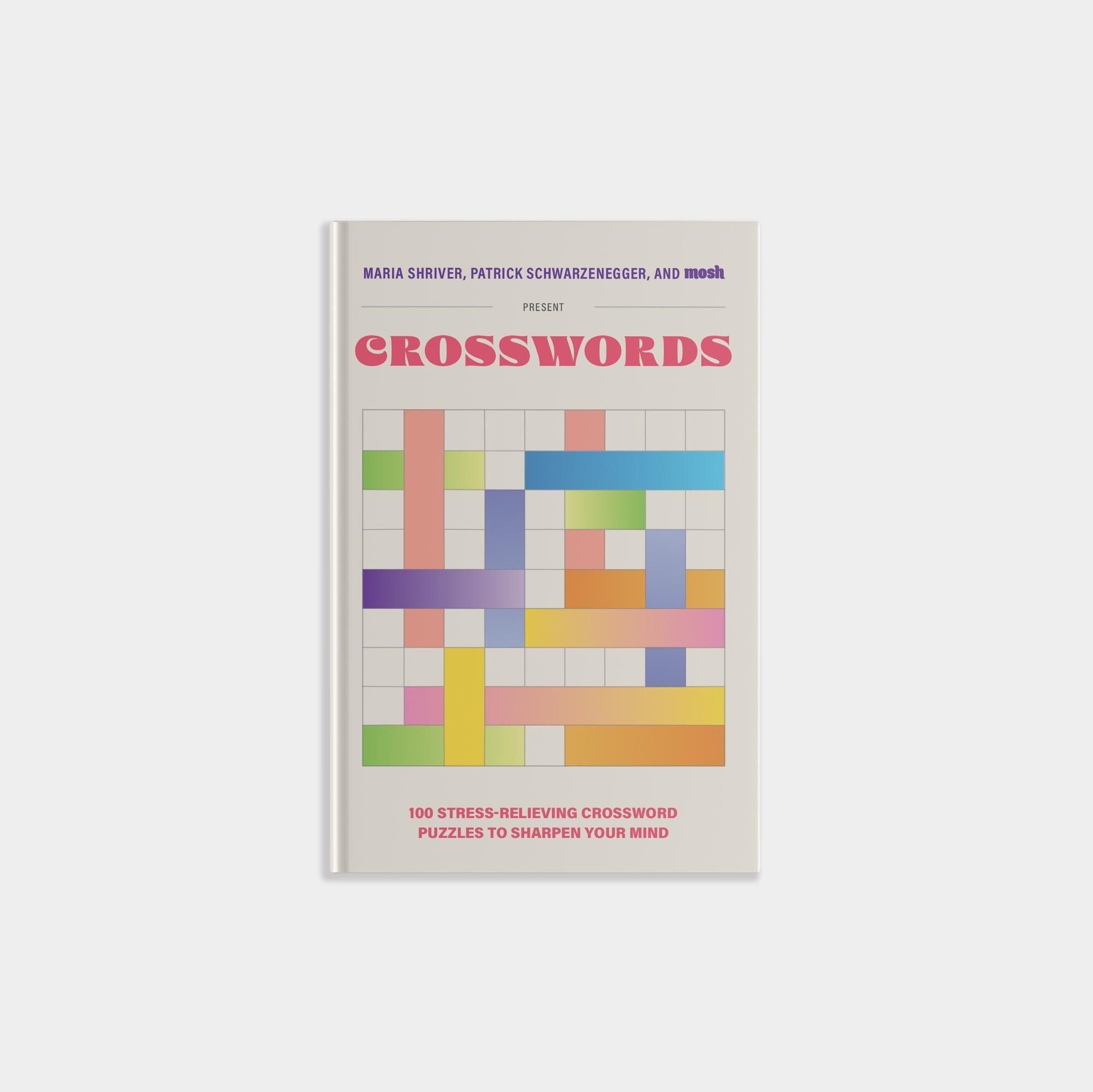 100 Stress relieving Crossword Puzzles To Sharpen Your Mind gifts For Her Gifts For Him Gifts For Grandparents Etsy