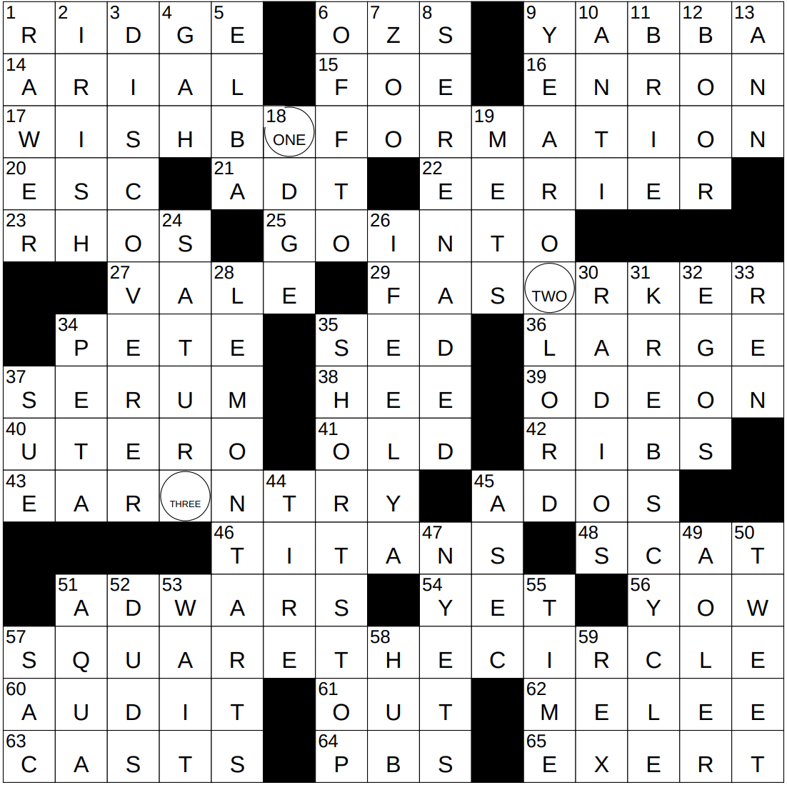 1127 25 NY Times Crossword 27 Nov 25 Thursday NYXCrossword