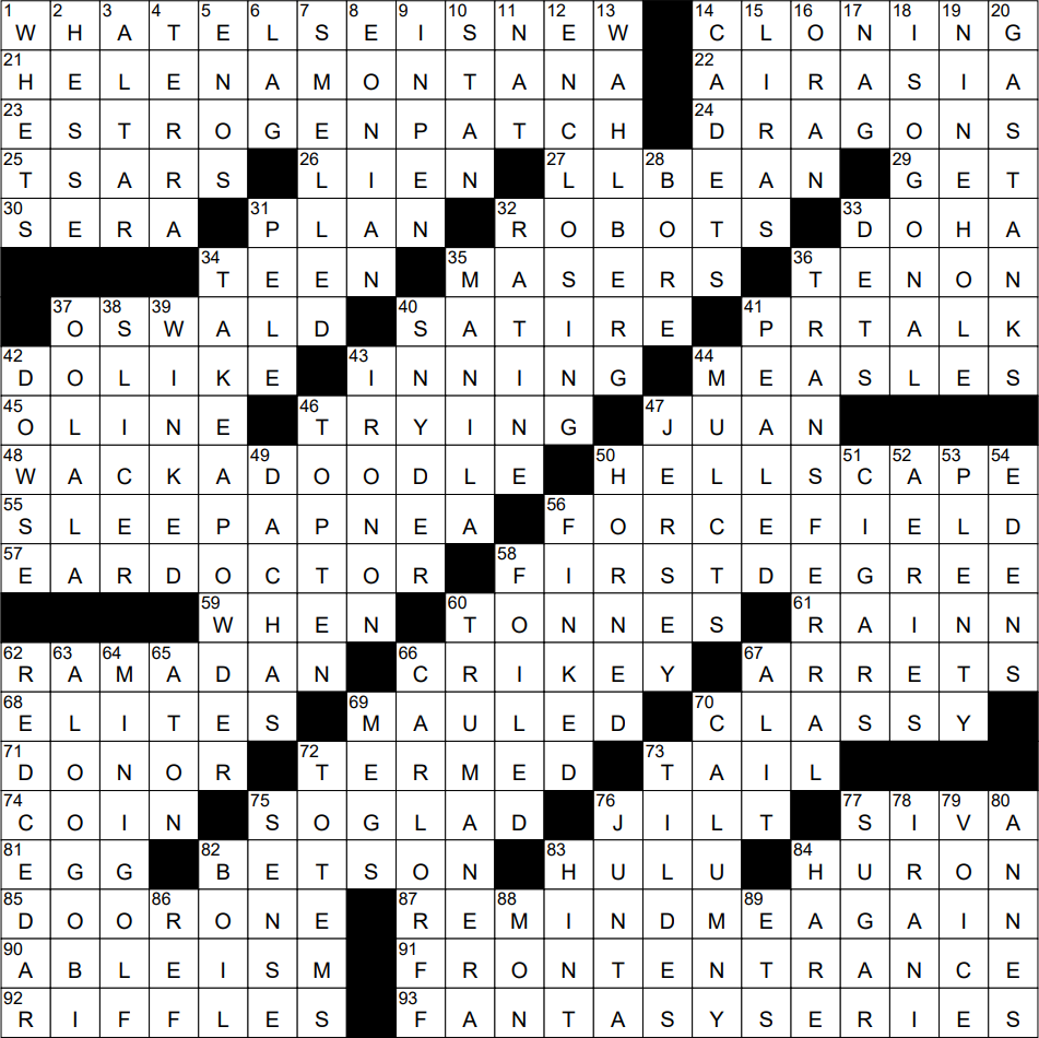 1203 23 NY Times Crossword 3 Dec 23 Sunday NYXCrossword 1203 23 NY Times Crossword 3 Dec 23 Sunday NYXCrossword