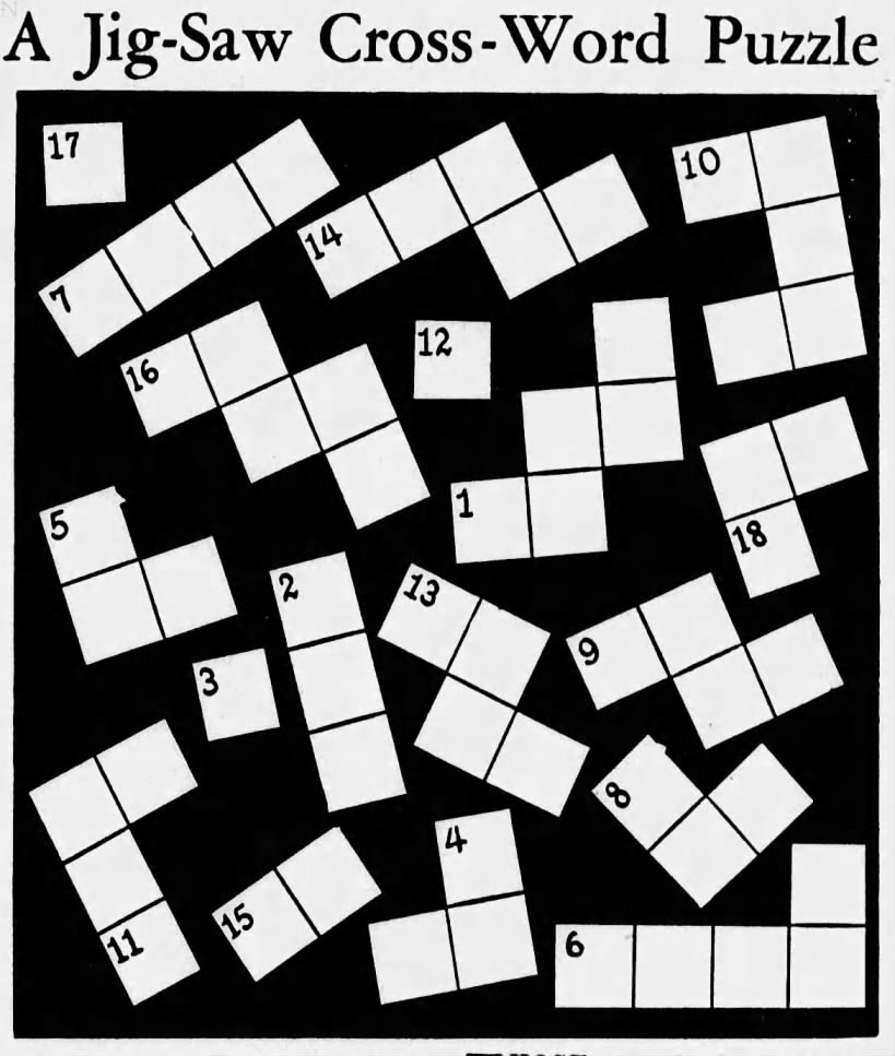 1938 The Year In Crosswords 2 Of 2 T Campbell s Grid 1938 The Year In Crosswords 2 Of 2 T Campbell s Grid