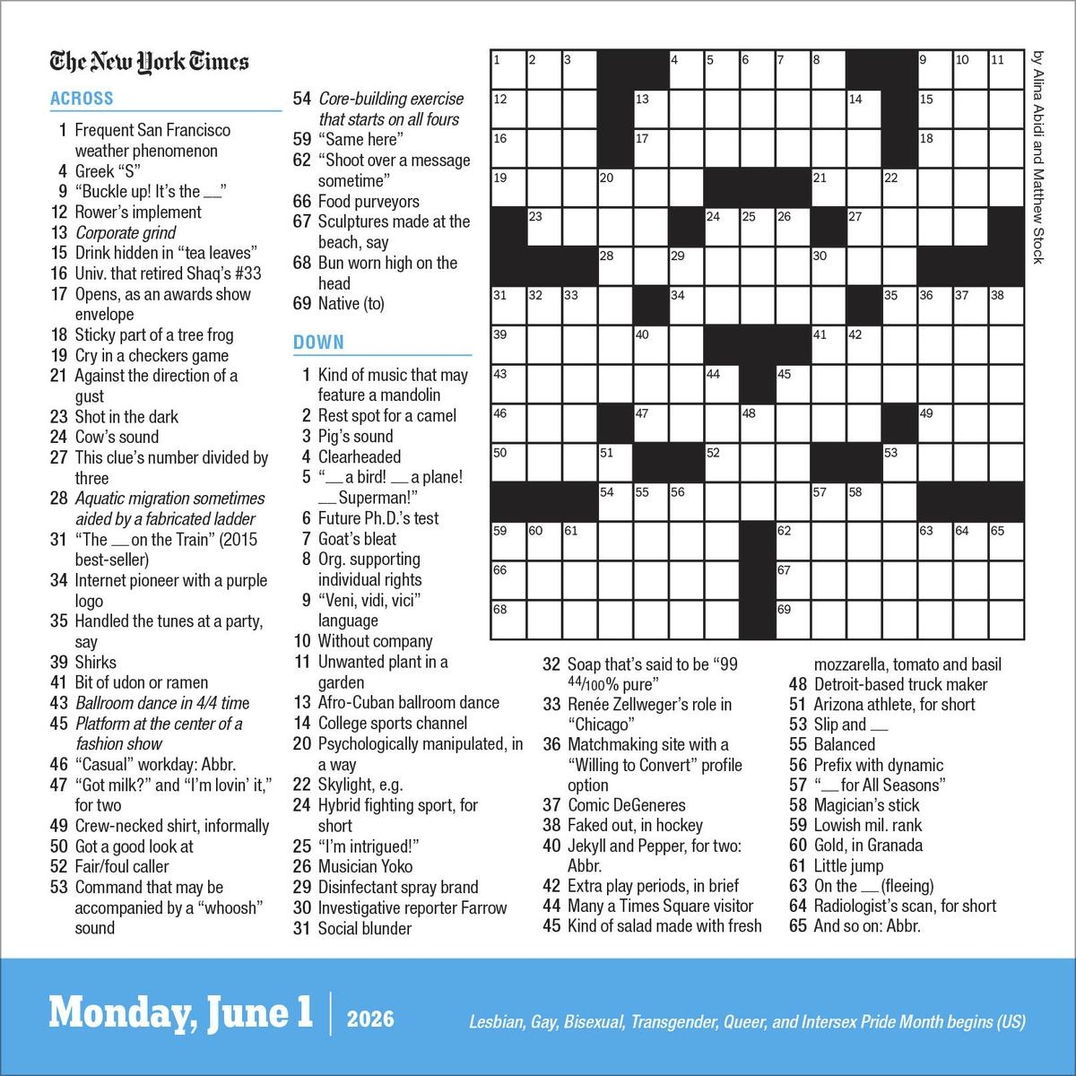 2026 New York Times Crossword Page A Day Calendar By Will Shortz Calendars Workman Madison Street Books