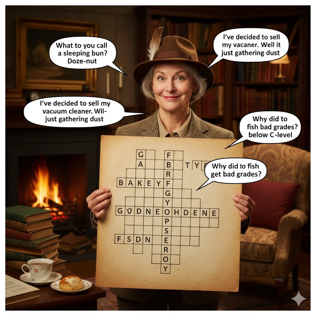 225 Hilarious Crossword Puns Jokes That ll Leave You Puzzled With Laughter Must Read Wordplay Puns Corner