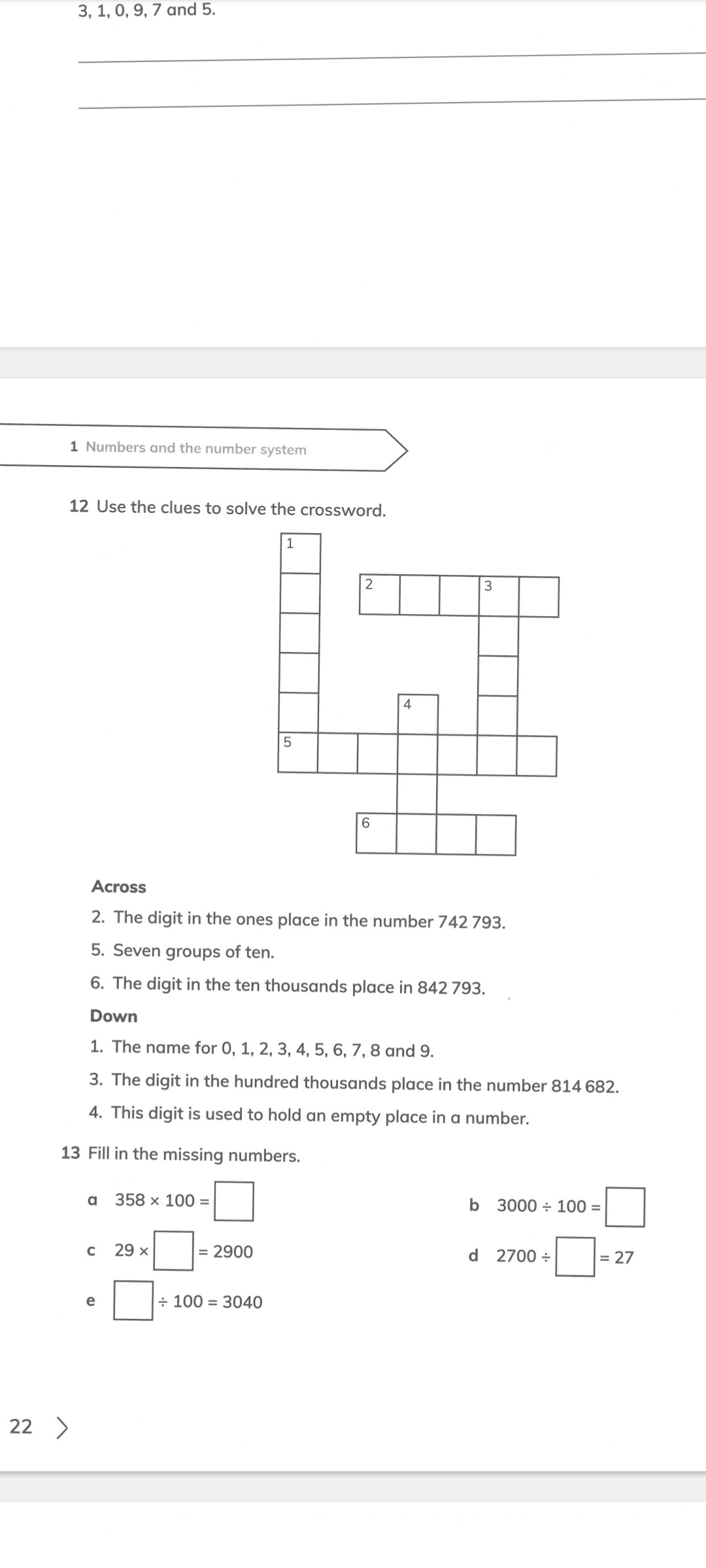 3 1 0 9 7 And 5 1 Numbers And The Number System 12 Use The 