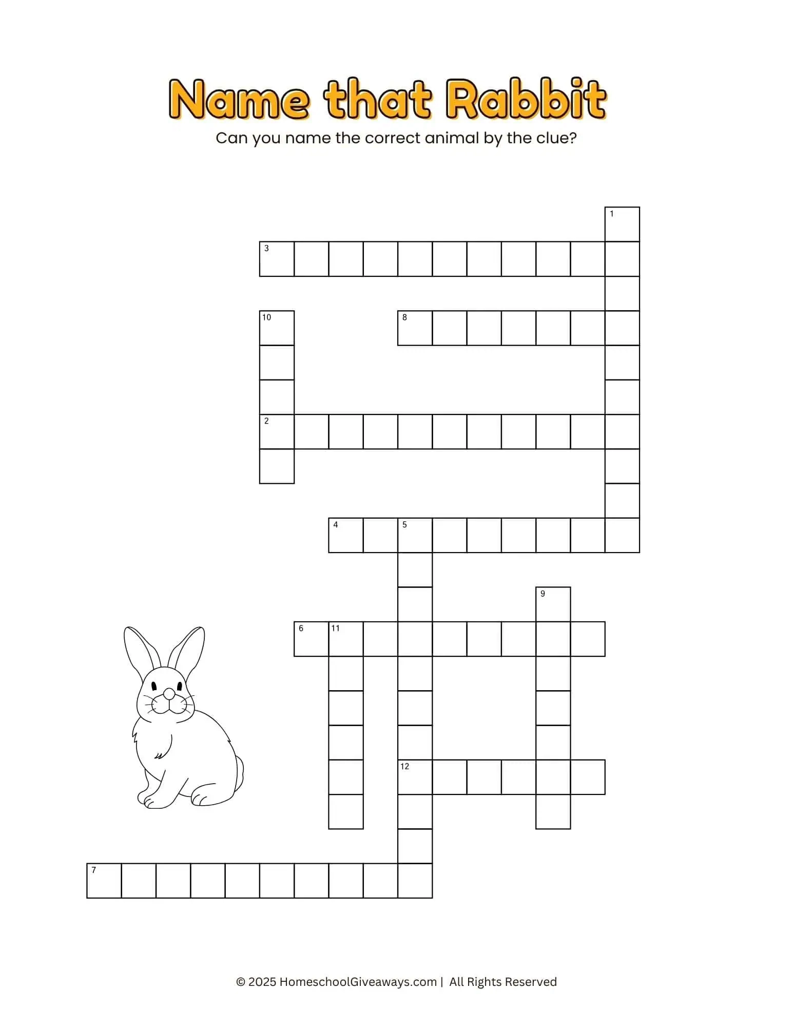 35 Free Printable And Unit Studies About Rabbits