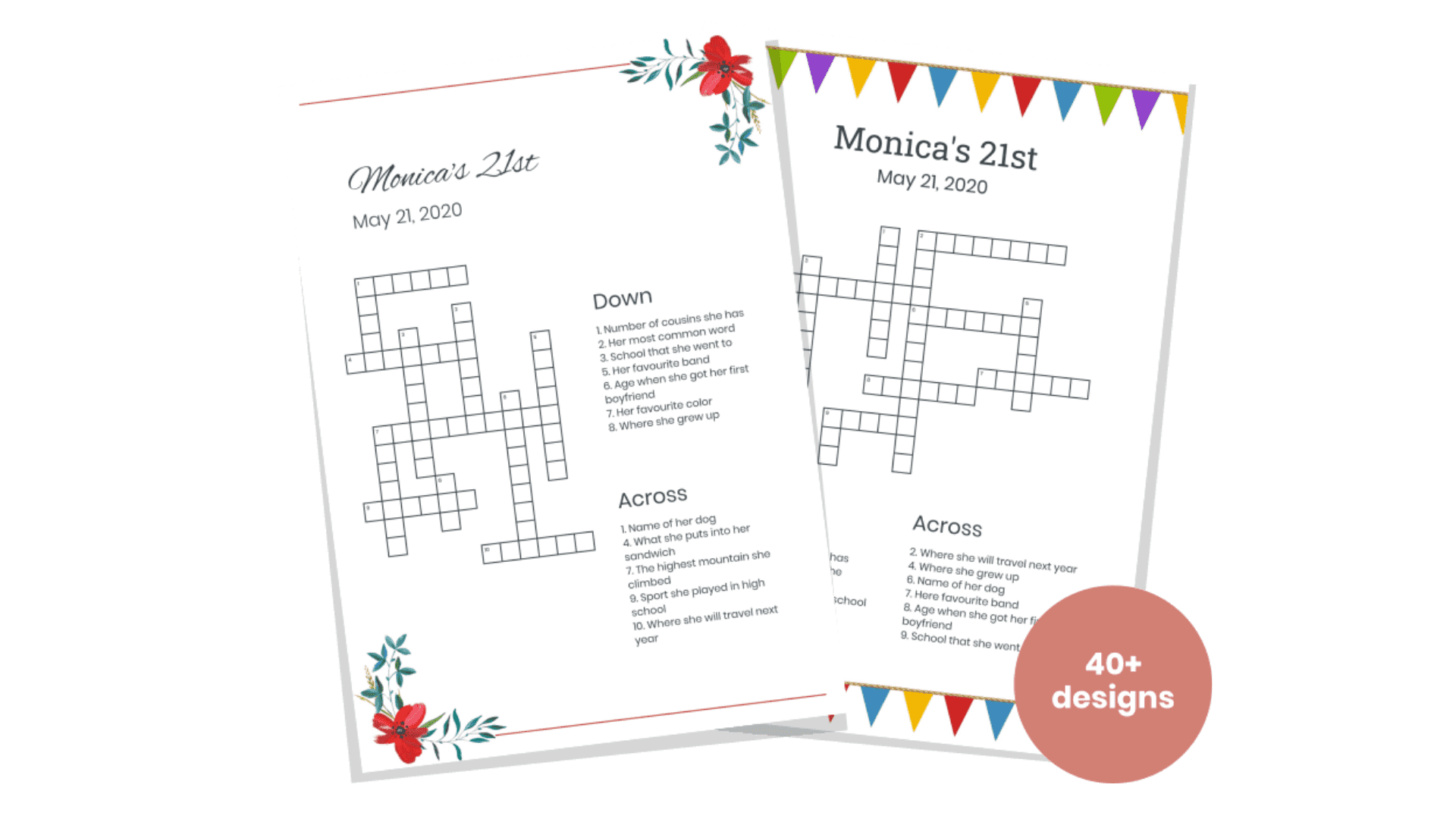 75 Clues And Questions Ideas For A Birthday Crossword Puzzle Perfect Crosswords Blog 75 Clues And Questions Ideas For A Birthday Crossword Puzzle Perfect Crosswords Blog