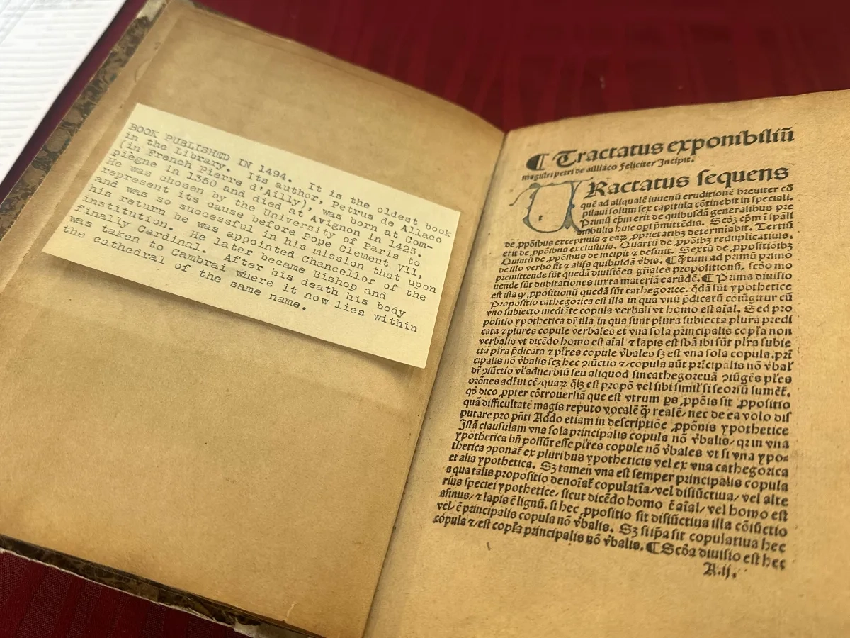 A 530 Year Old Manuscript Is On Display At Burlington s Public Library Seven Days