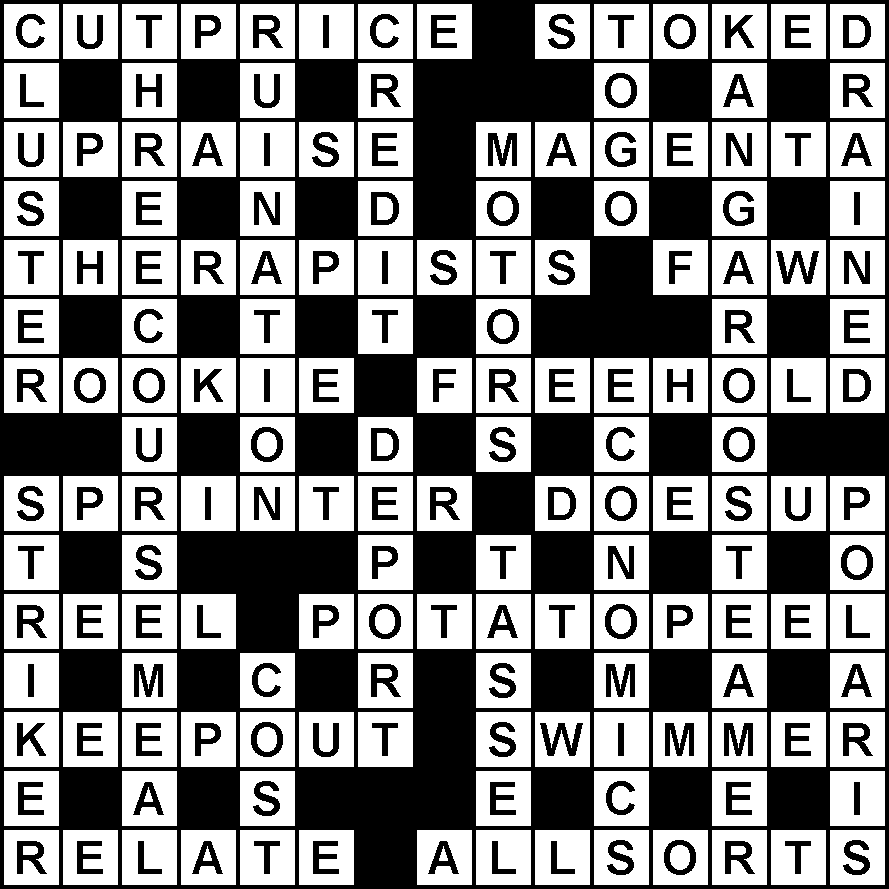 AFR Cryptic 10 8 2024 Solution Australian Crosswords