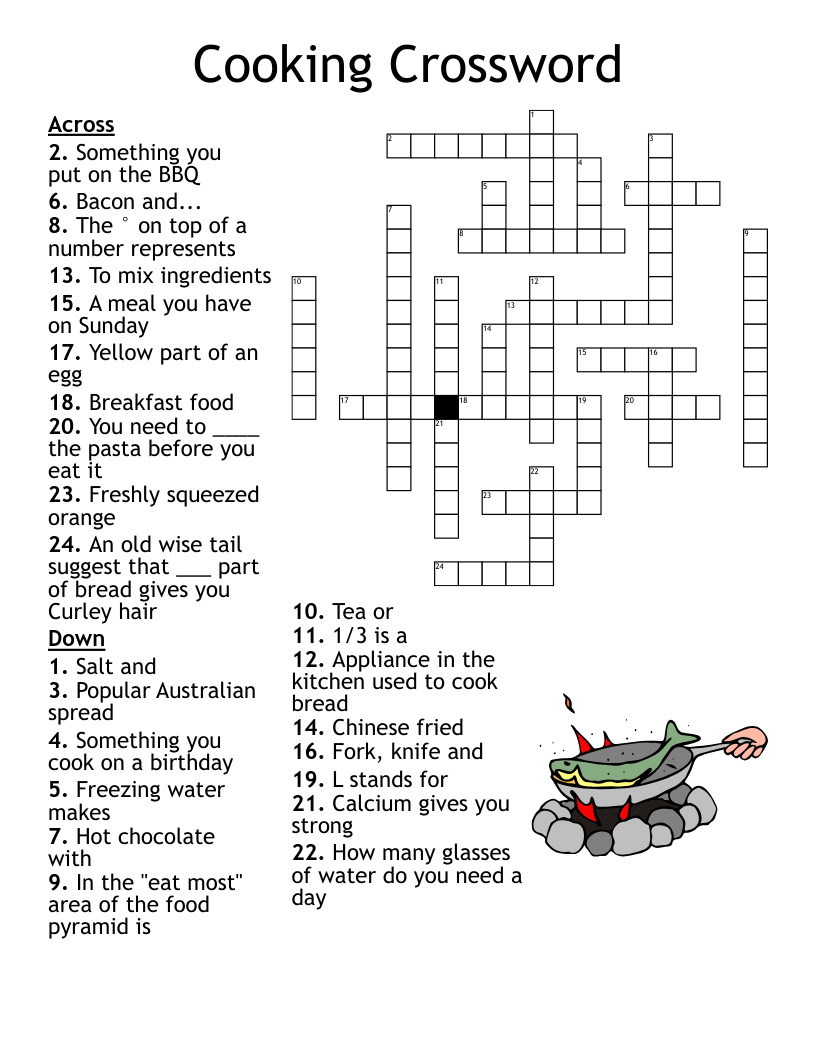 All About Rice Crossword WordMint