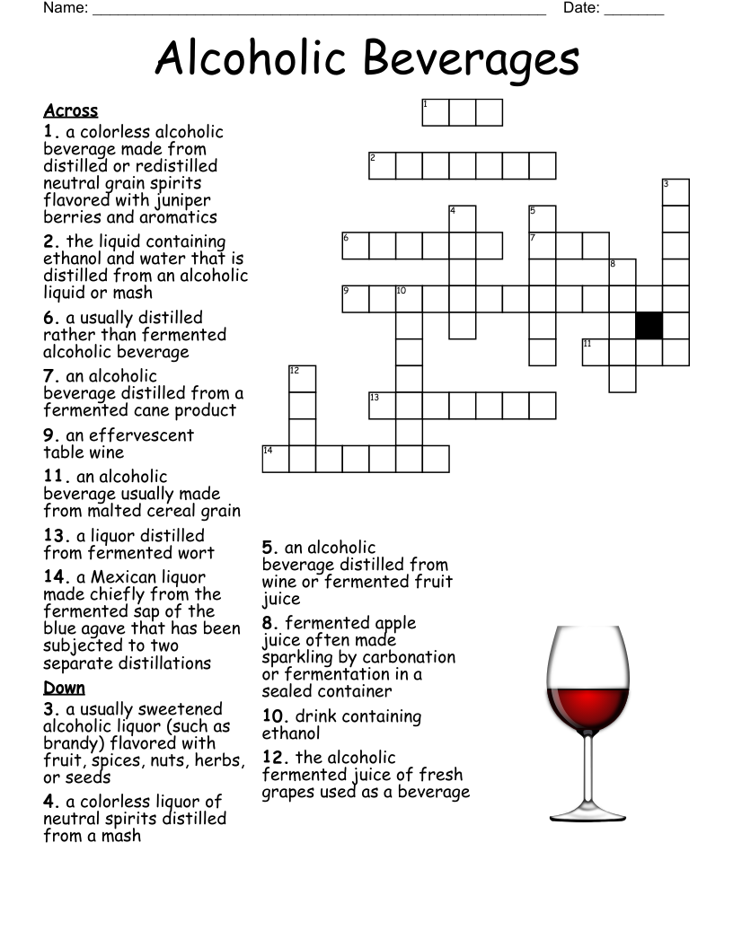 Allegra Wines Crossword WordMint