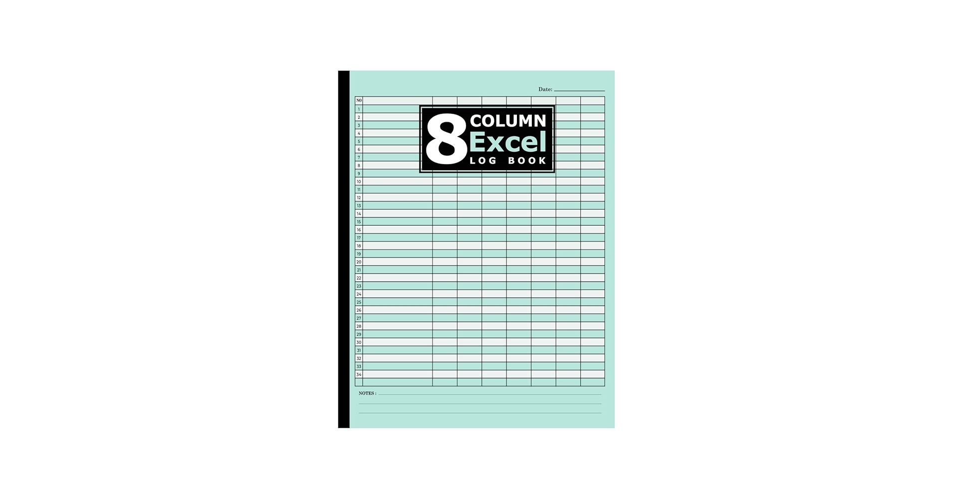 Amazon 8 Column Excel Notebook 8 Column Excel Log Book Customizable Log Book 8 Column Eight Column Notebook Columnar Pad Multipurpose Record Logbook Bookkeeping Blank Spreadsheet Notebook V 1 PUBLISHING SEIF Books