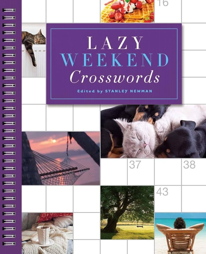 Amazon Lazy Weekend Crosswords Sunday Crosswords 9781454916581 Newman Stanley Books
