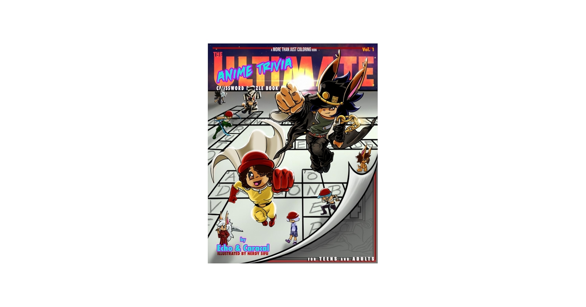 Amazon The Ultimate Anime Trivia Crossword Puzzle Book For Teens And Adults More Than Just Coloring Book Series 9798854600200 Caracal Nerdy Echo Nerdy Sifu Nerdy Books