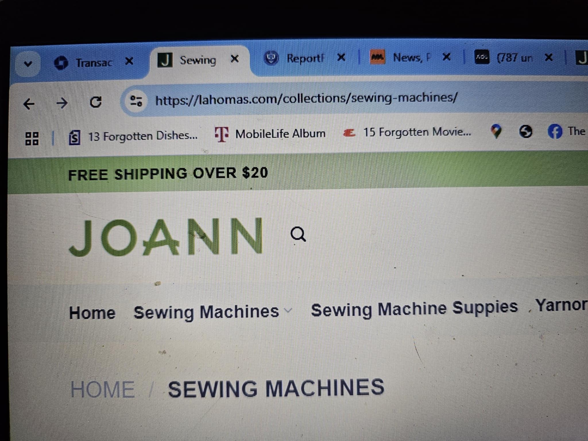 Are These 90 Off Sewing Machines At Joann s Legitimate R sewing