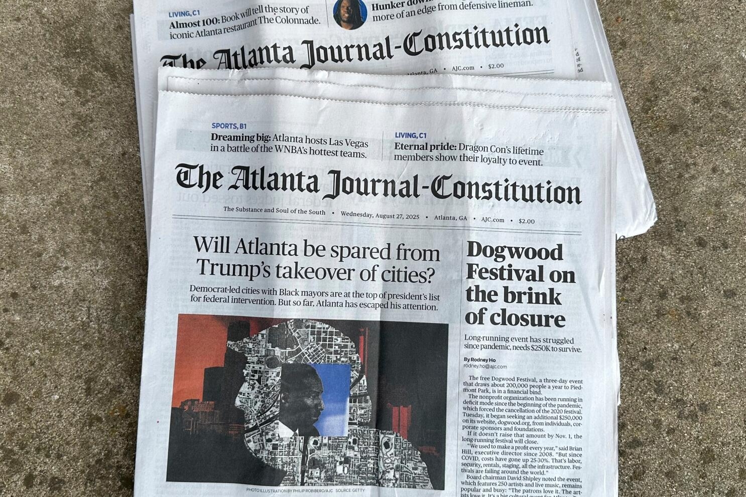 Atlanta Journal Constitution To Stop Printing As It Transitions To All digital News Los Angeles Times
