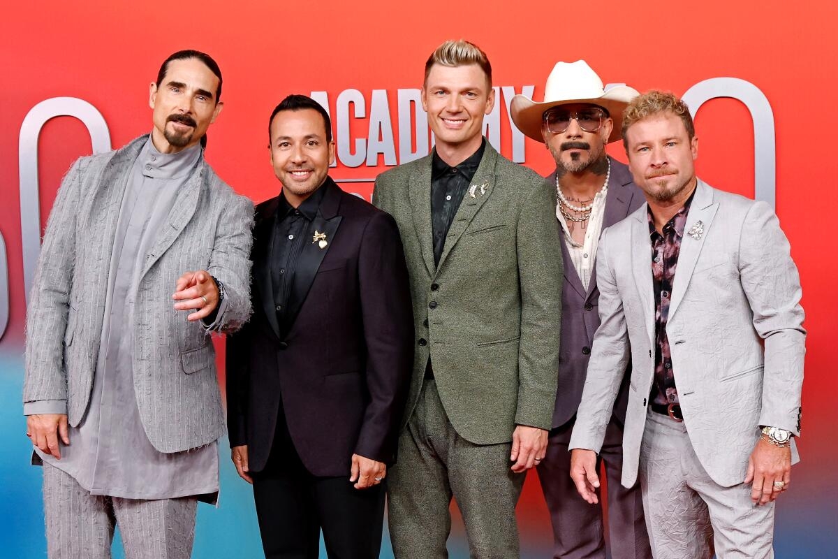 Backstreet Boys AJ McLean On Millennium The Sphere And Nick Carter Los Angeles Times