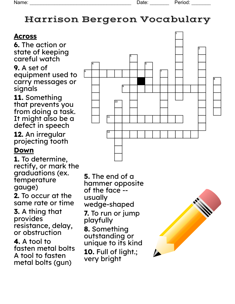 BROTHERS GRIMM Crossword WordMint