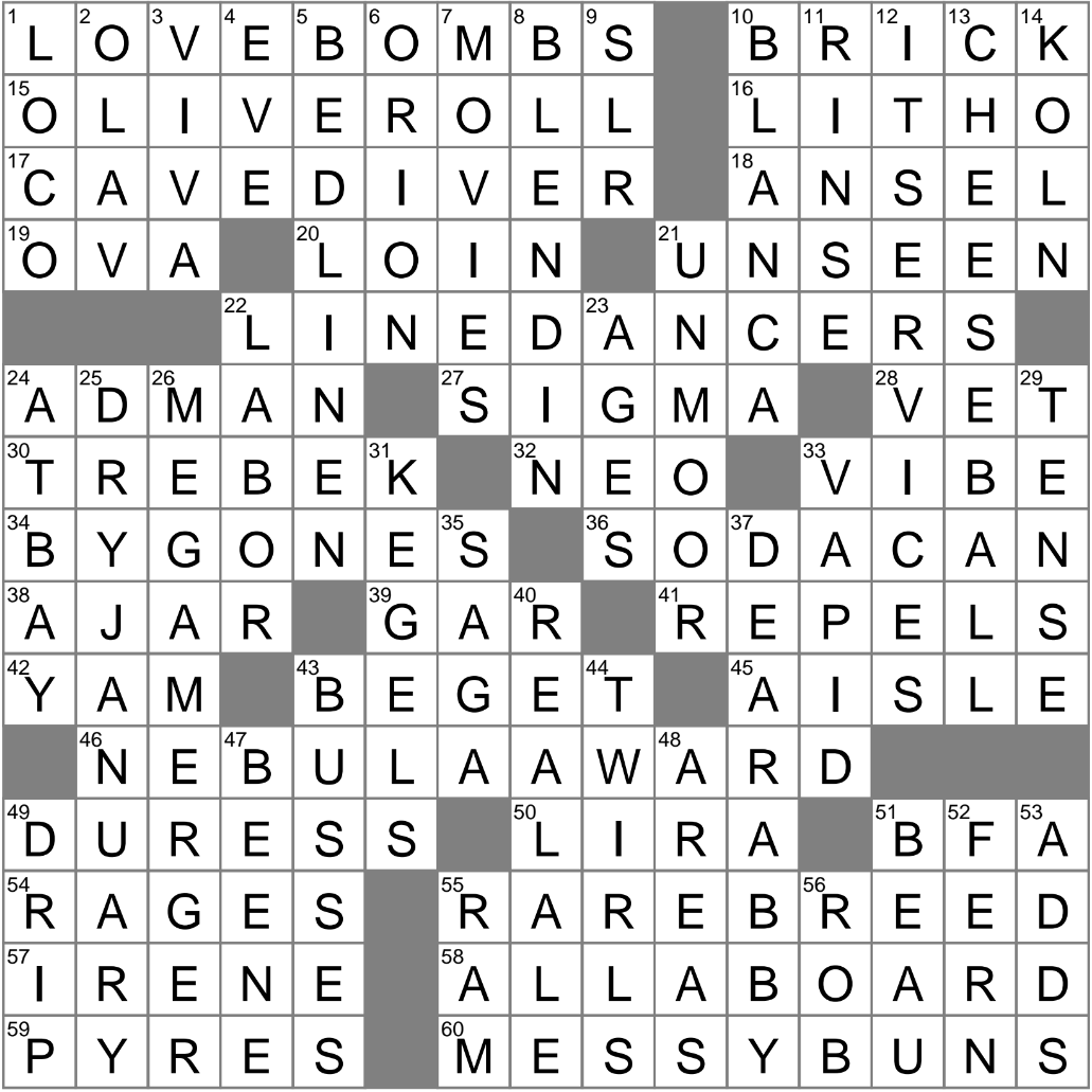 Butler Honor Crossword Clue Archives Page 2 Of 2 LAXCrossword