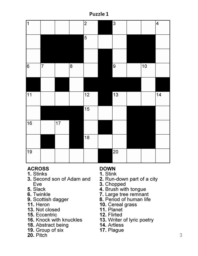 Buy Digital Download 100 Printable Crossword Puzzles For Adults Fun Activities Book For Seniors Large Print Easy To Read Games With Solutions Online In India Etsy