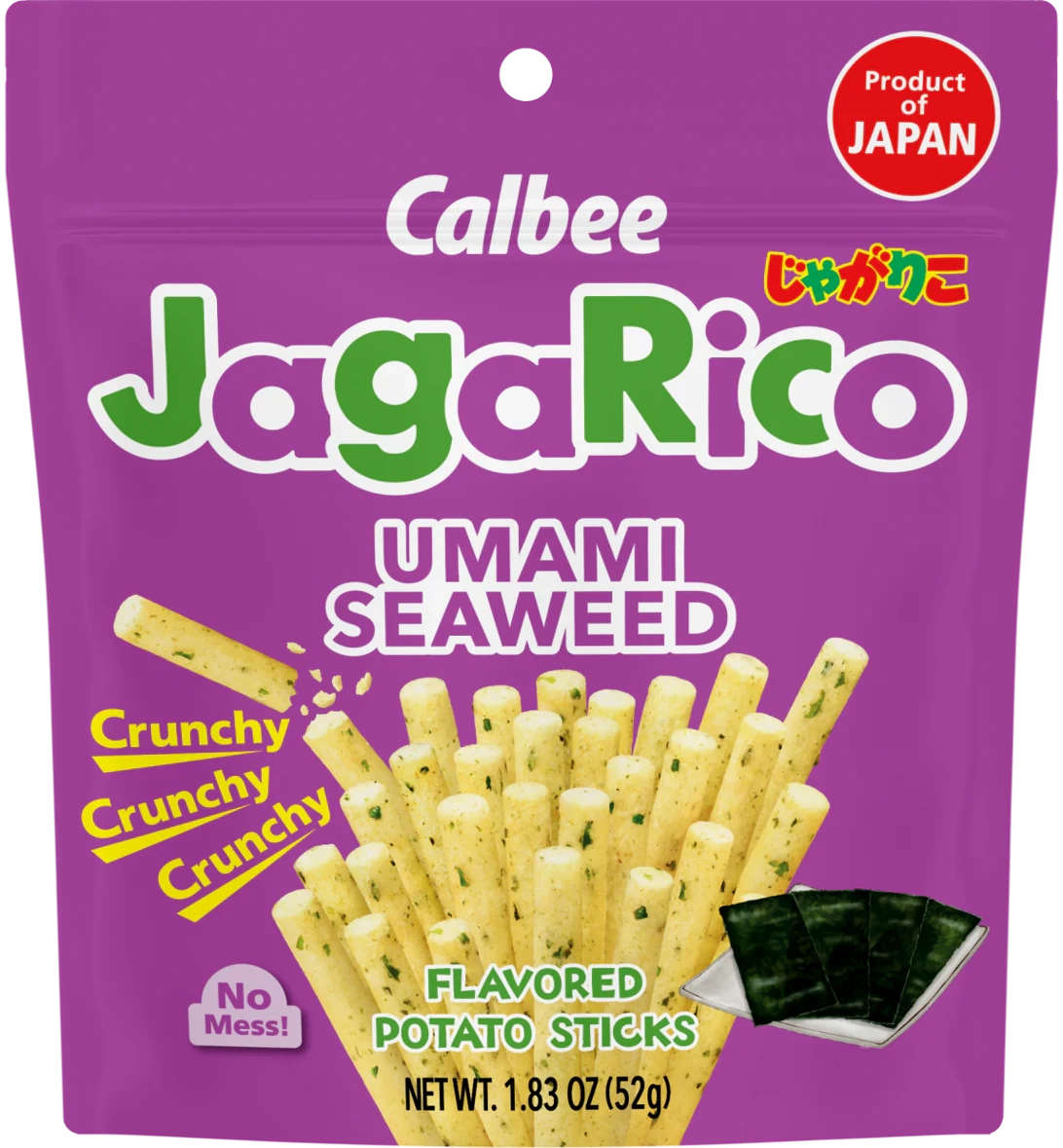 Calbee JagaRico Umami Seaweed 1 83oz DAISO