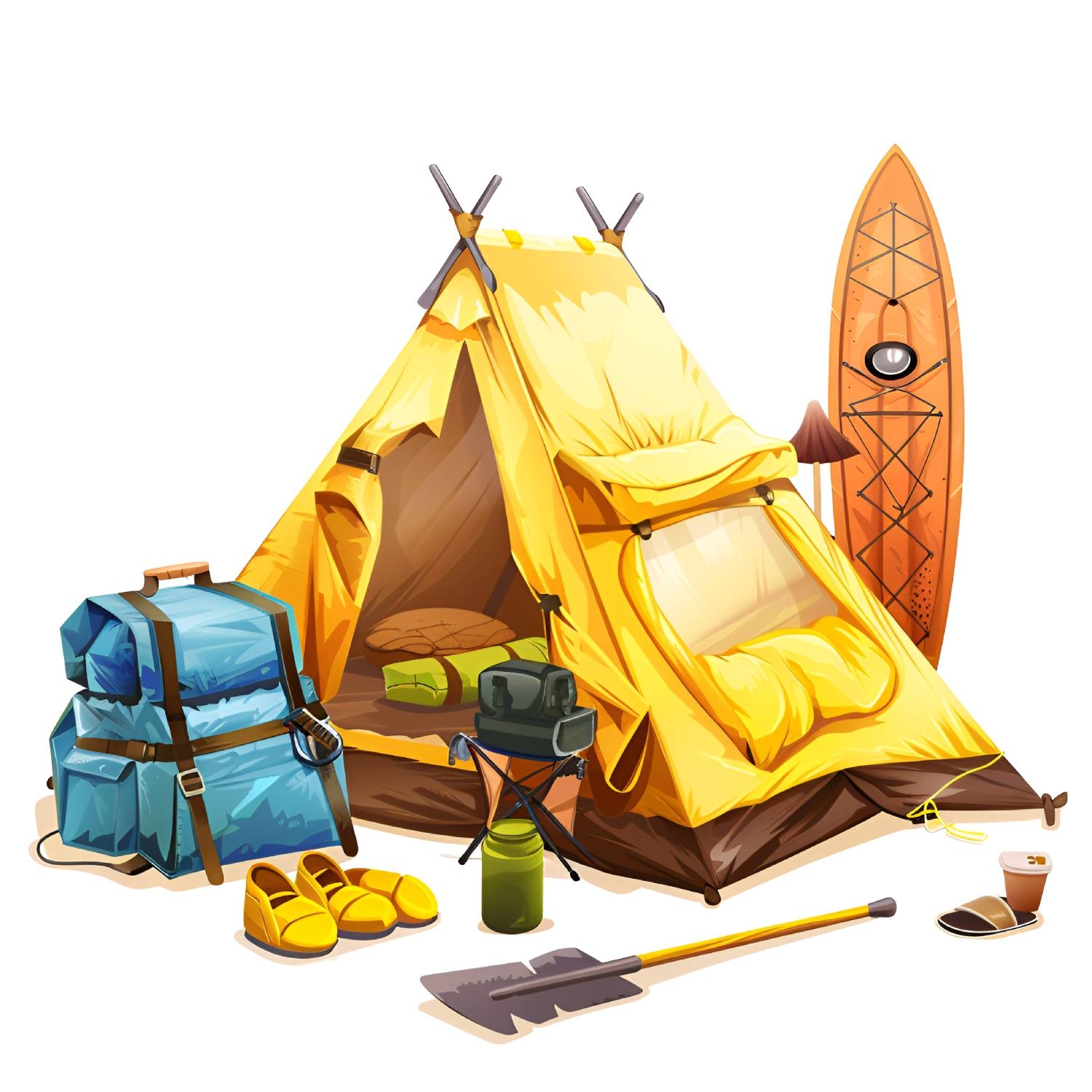 Camping Crossword Puzzle