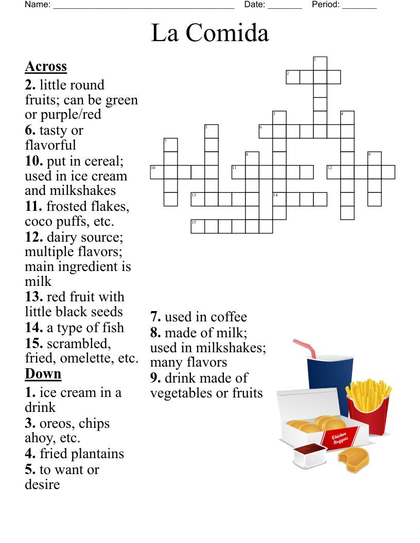 Cereal Killers Word Search WordMint