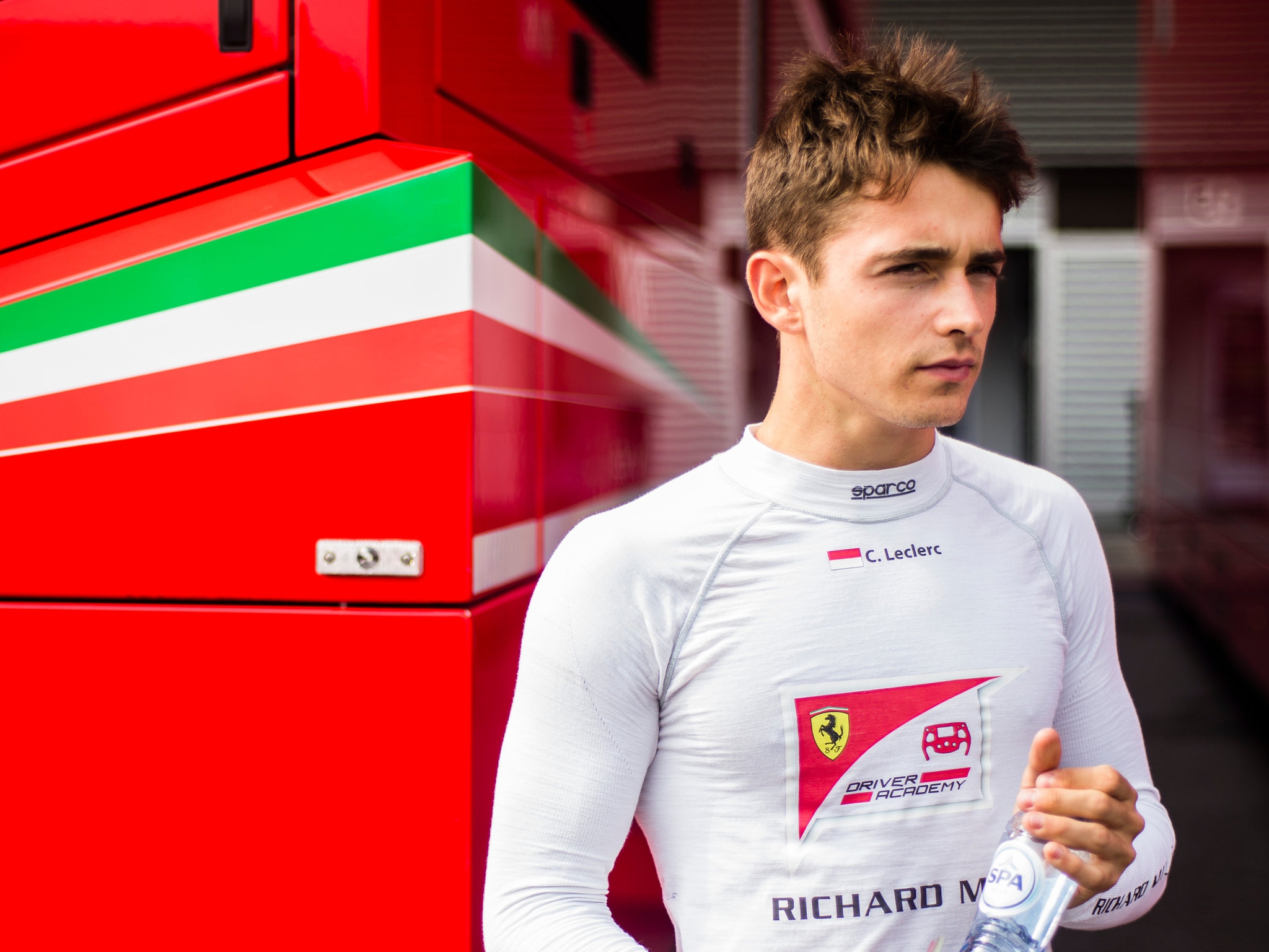 Charles Leclerc A Teenage Driver Shows Potential For Ferrari The New York Times