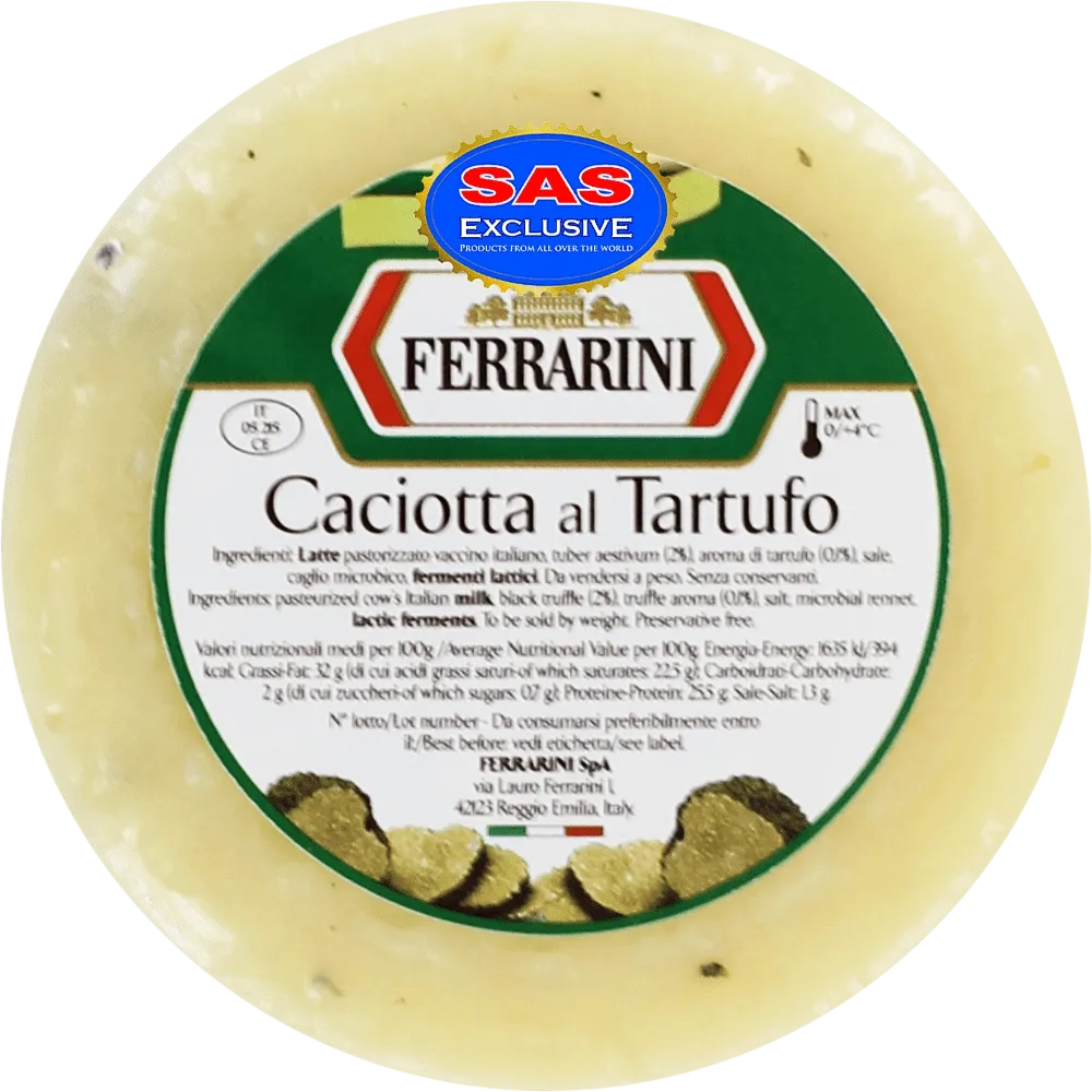 Cheese With Truffle Ferrarini Caciotta Al Tartufo Sas am