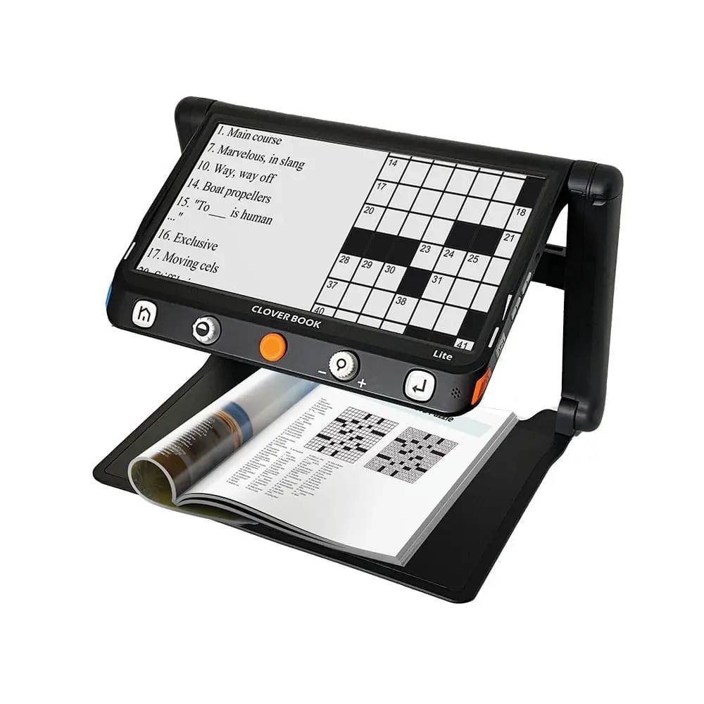 Clover Book Lite A Simple Foldable Portable Magnifier With A 1 Yea Help With Vision Assistive Technology Services