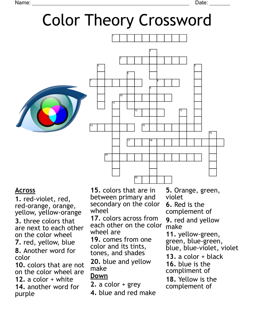 Color Crossword WordMint