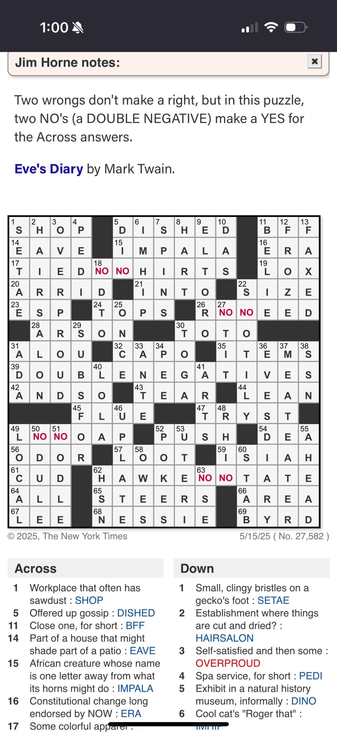 Could Somebody Explain What These Red Cells Are Today s Crossword R Crossword
