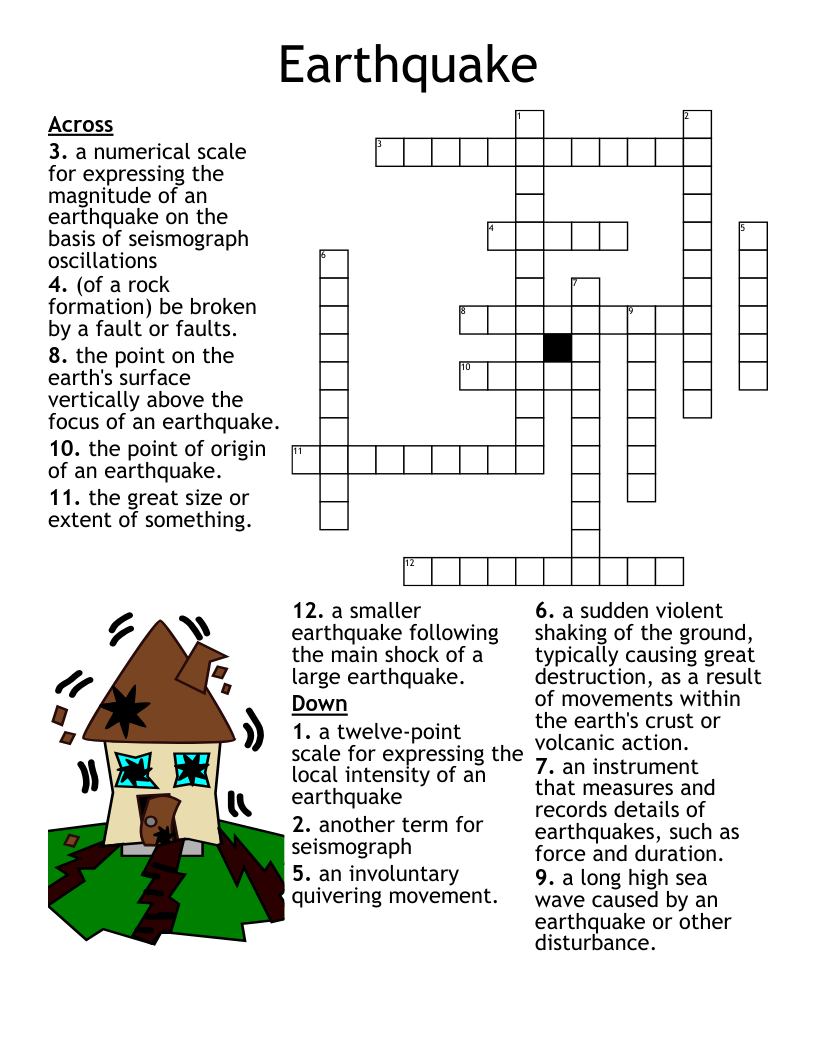 CROSS QUAKE Crossword WordMint