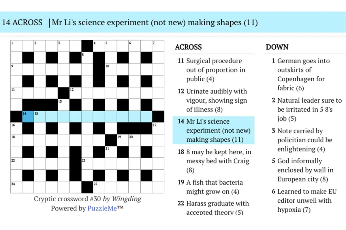 Crossword Clue Examples 10 Types Of Crossword Clues With Examples Amuse Labs Creators Of PuzzleMe