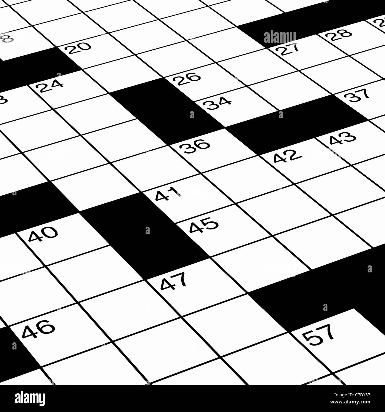 Crossword Clues Hi res Stock Photography And Images Alamy