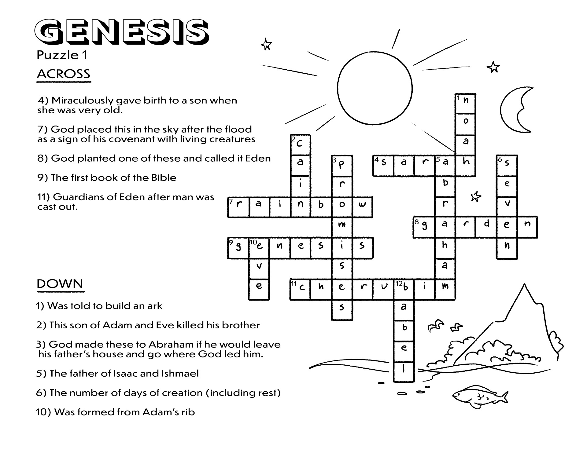 Crossword Genesis