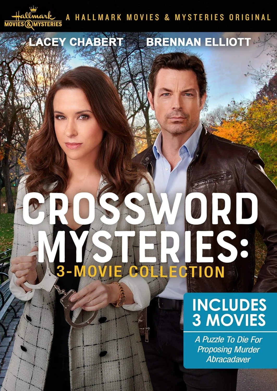 Crossword Mysteries 3 Movie Collection DVD Hallmark Drama Walmart