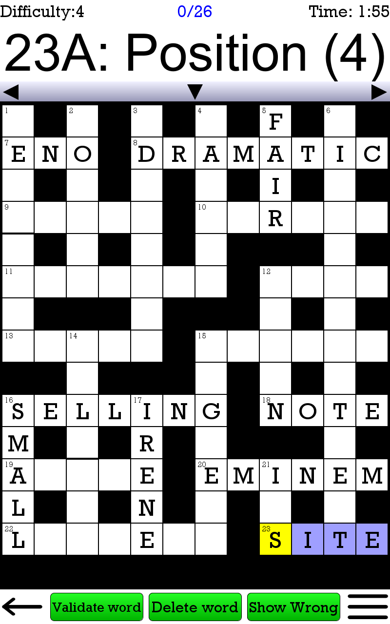 Crossword Unlimited App On Amazon Appstore