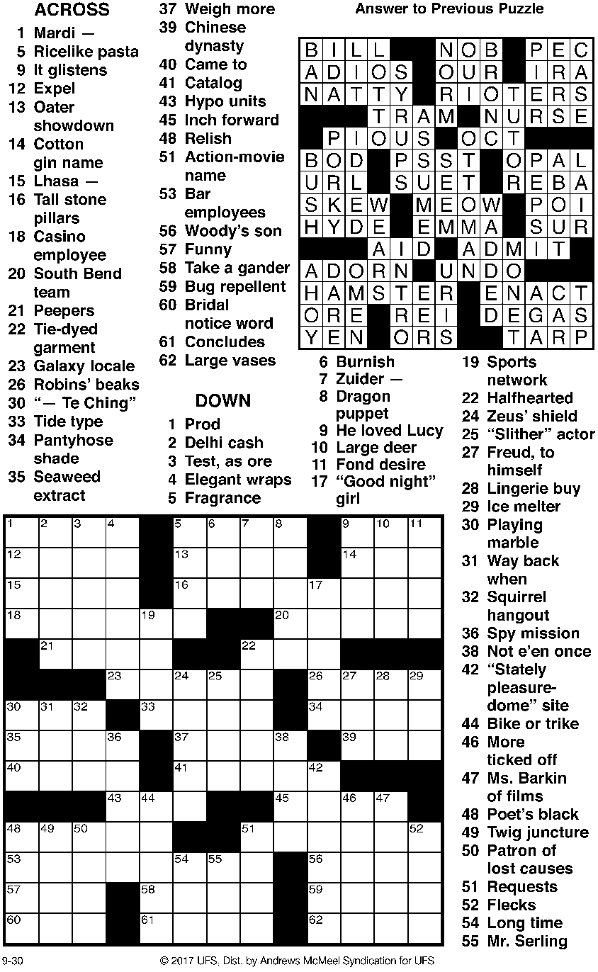 Crossword