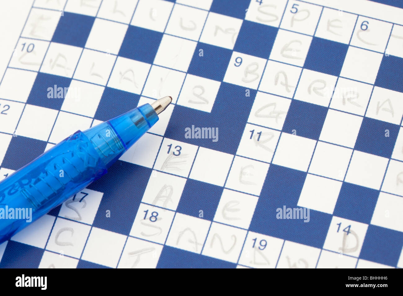 Crosswords Games Hi res Stock Photography And Images Alamy