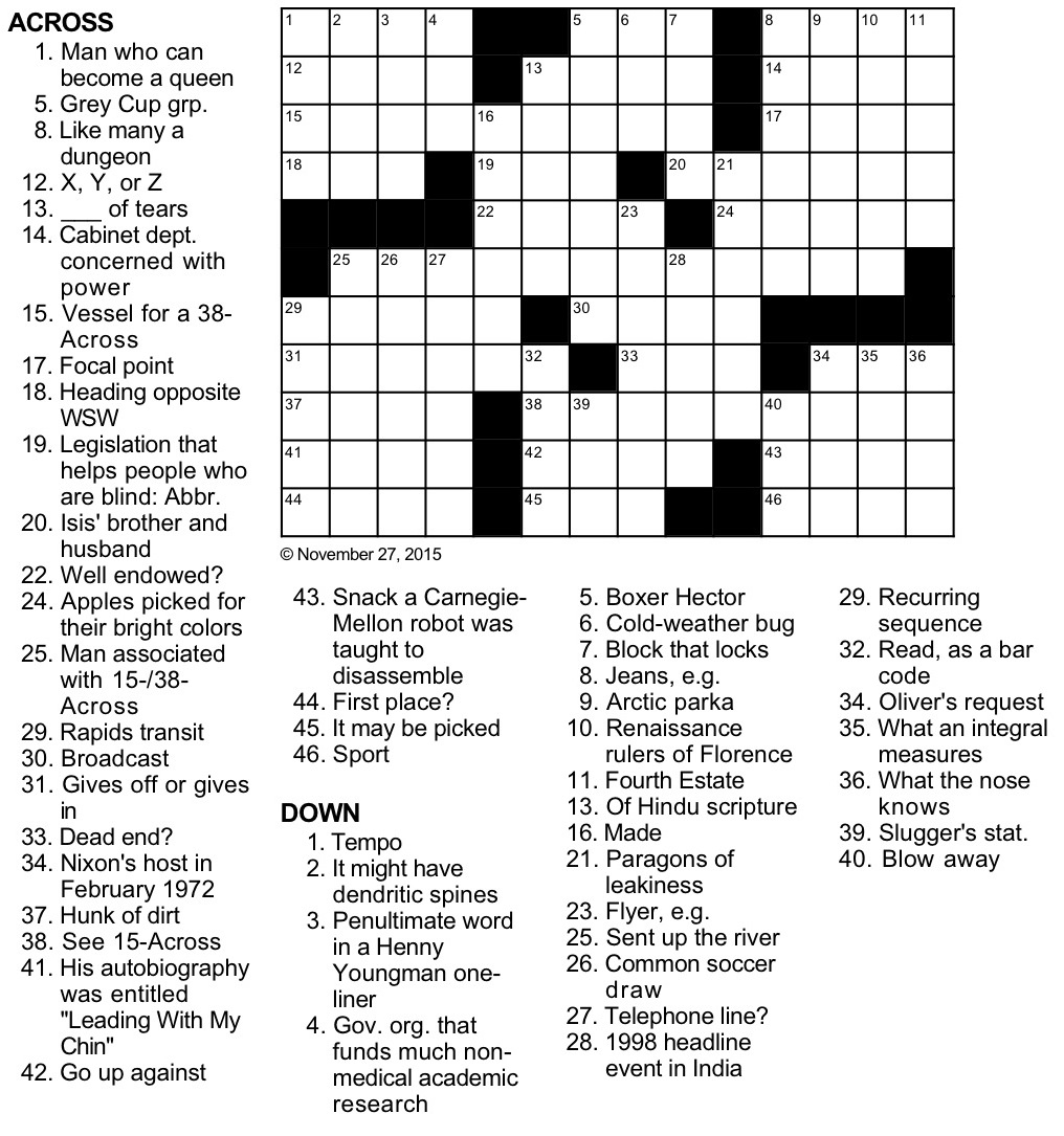 Cup O Cheer Crossword Puzzle
