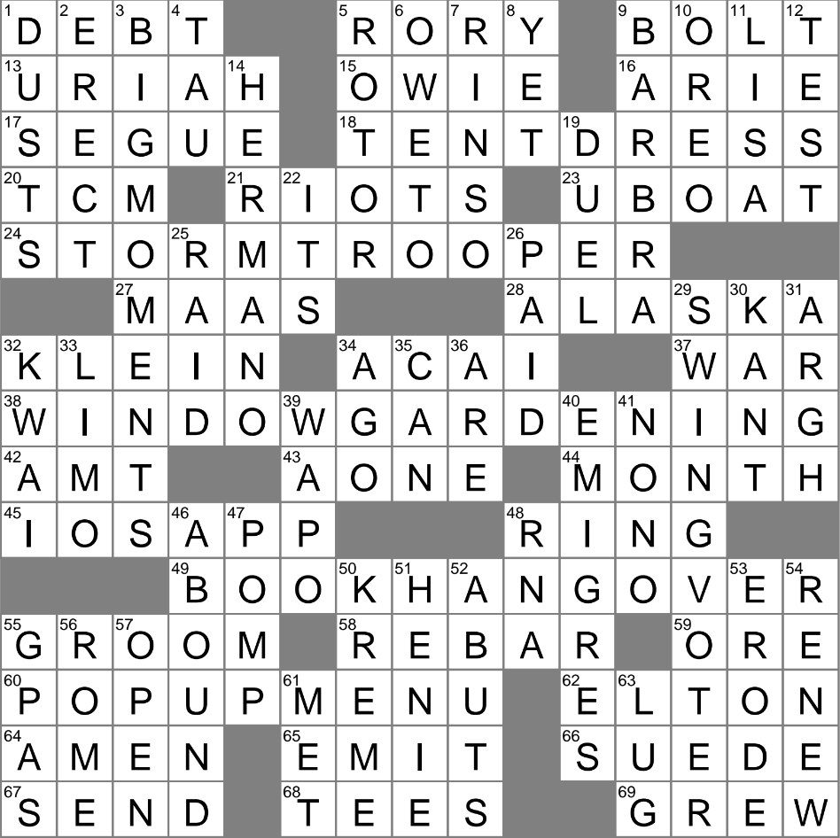 Date Opening Crossword Clue Archives LAXCrossword