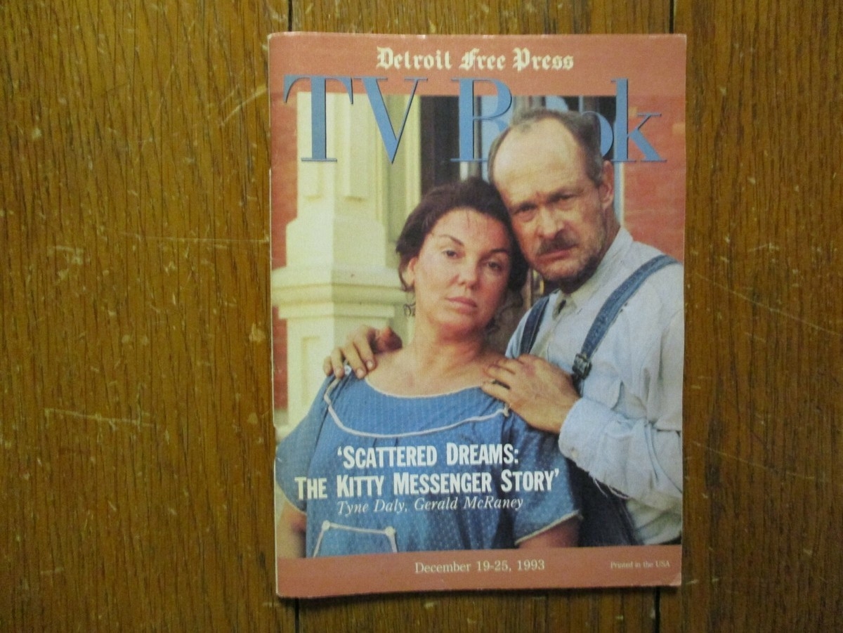 December 19 1993 Detroit Free Press TV Book Magazine TYNE DALY GERALD McRANEY EBay